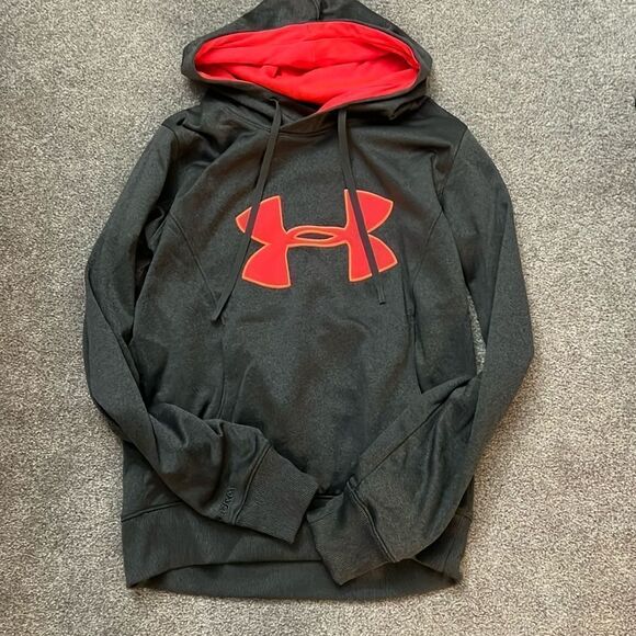 Under Armour Semi- Fitted Gold Gear Storm Sweatshirt - Picture 1 of 5